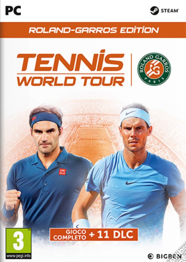 Tennis World Tour - Roland Garros Ed. videogame di PC