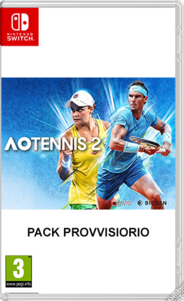 AO Tennis 2 videogame di SWITCH
