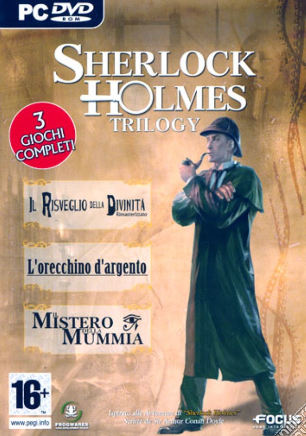 Sherlock Holmes Trilogy videogame di PC