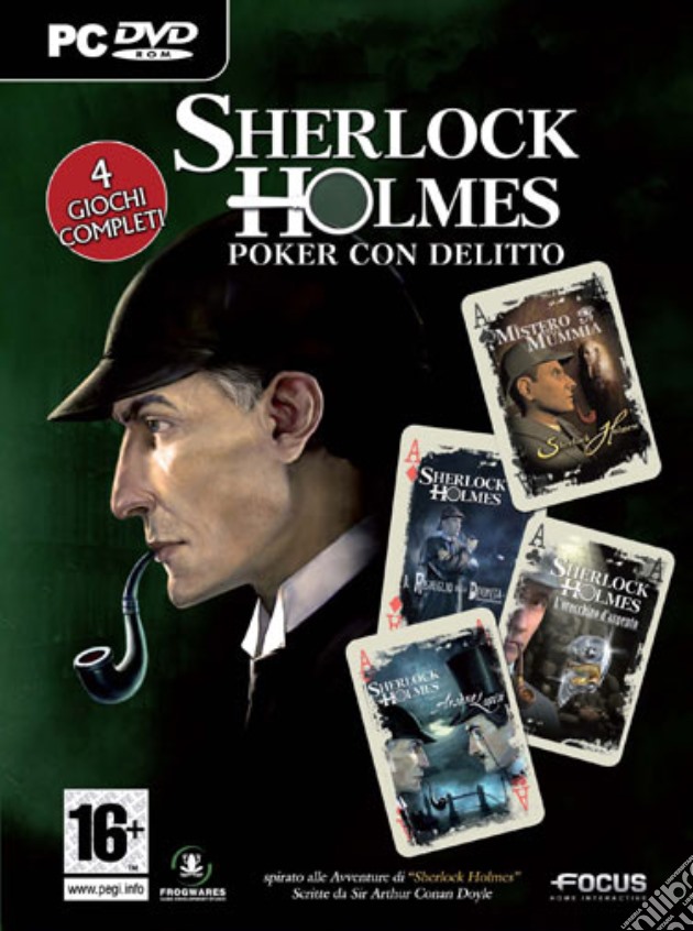 Sherlock Holmes Poker Con Delitto videogame di PC