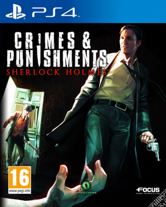 Crimes & Punishments Sherlock Holmes videogame di PS4