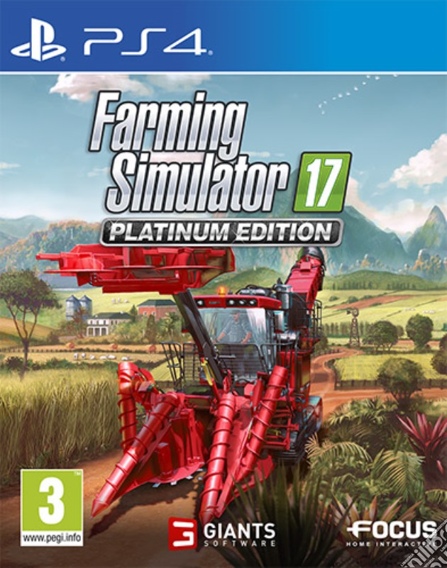 Farming Simulator 2017 Platinum Edition videogame di PS4