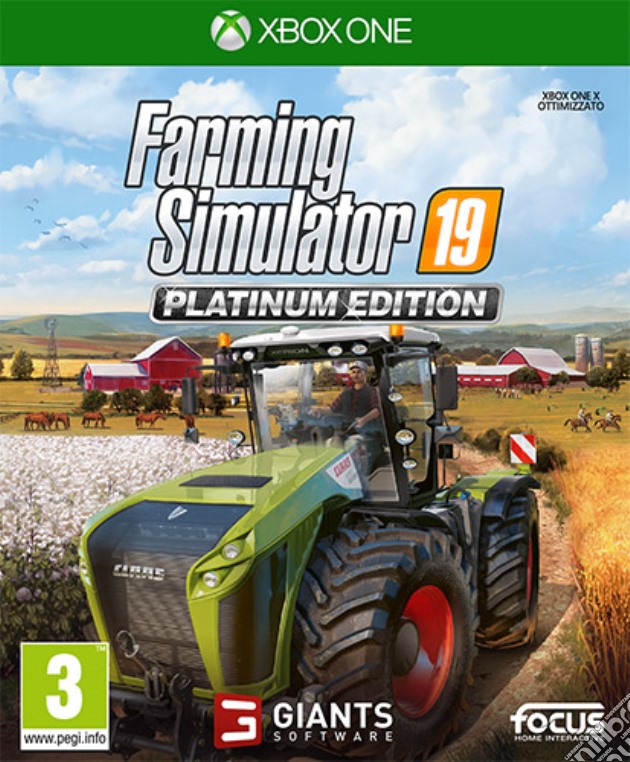 Farming Simulator 19 Platinum Edition videogame di XONE