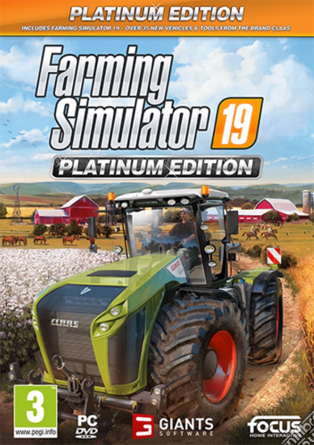 Farming Simulator 19 Platinum Ed. videogame di PC