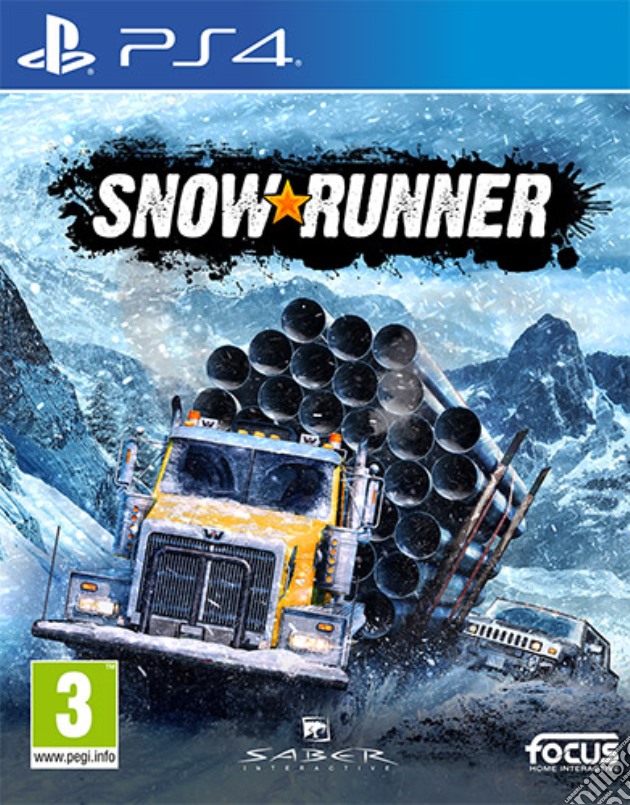 SnowRunner videogame di PS4