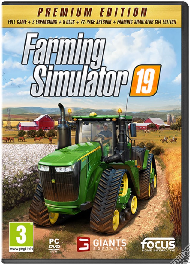 Farming Simulator 19 Premium Edition videogame di PC