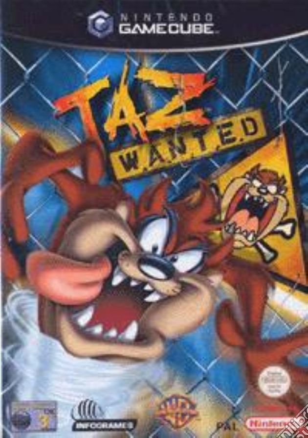 Taz Wanted videogame di G.CUBE
