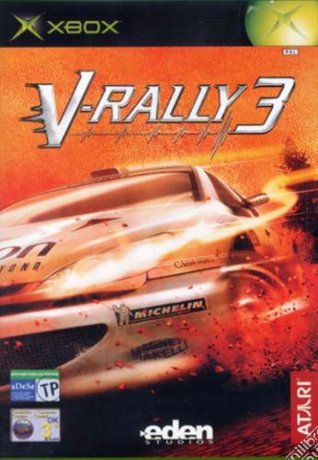 V-Rally 3 videogame di XBOX