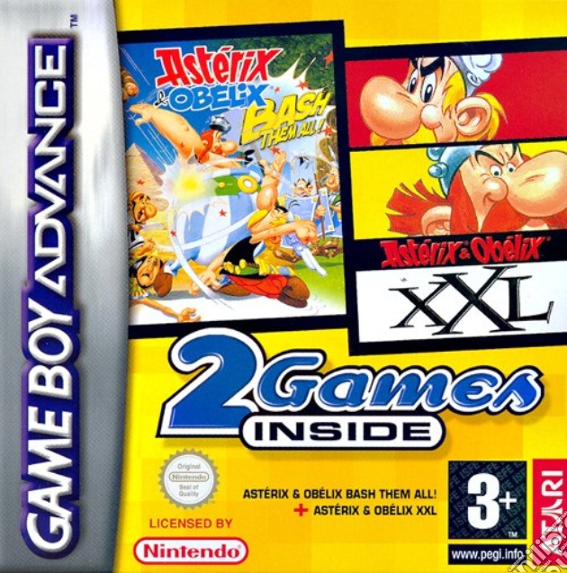 Asterix & Obelix XXL + Asterix Bash All videogame di GBA