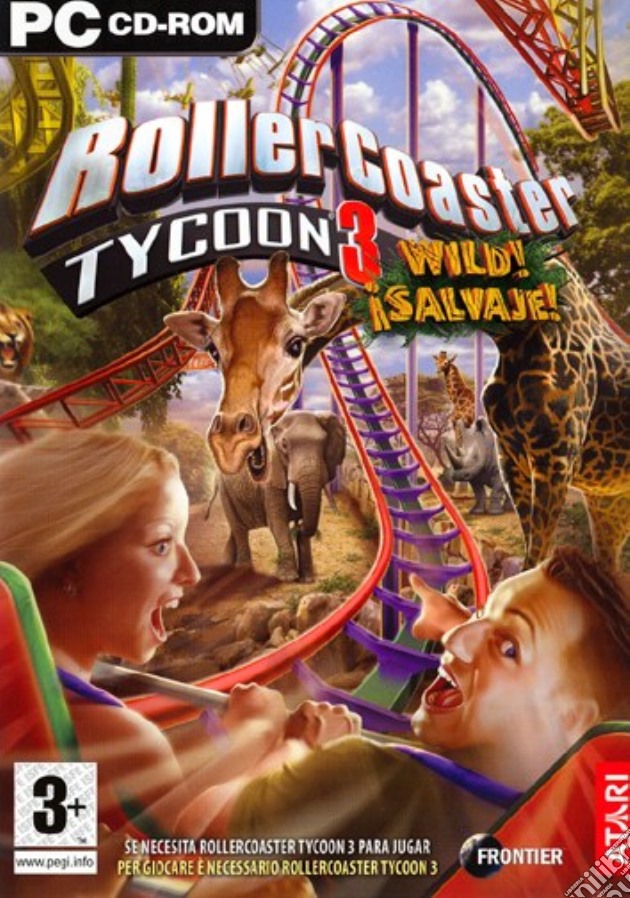 Rollercoaster Tycoon 3: Wild! videogame di PC