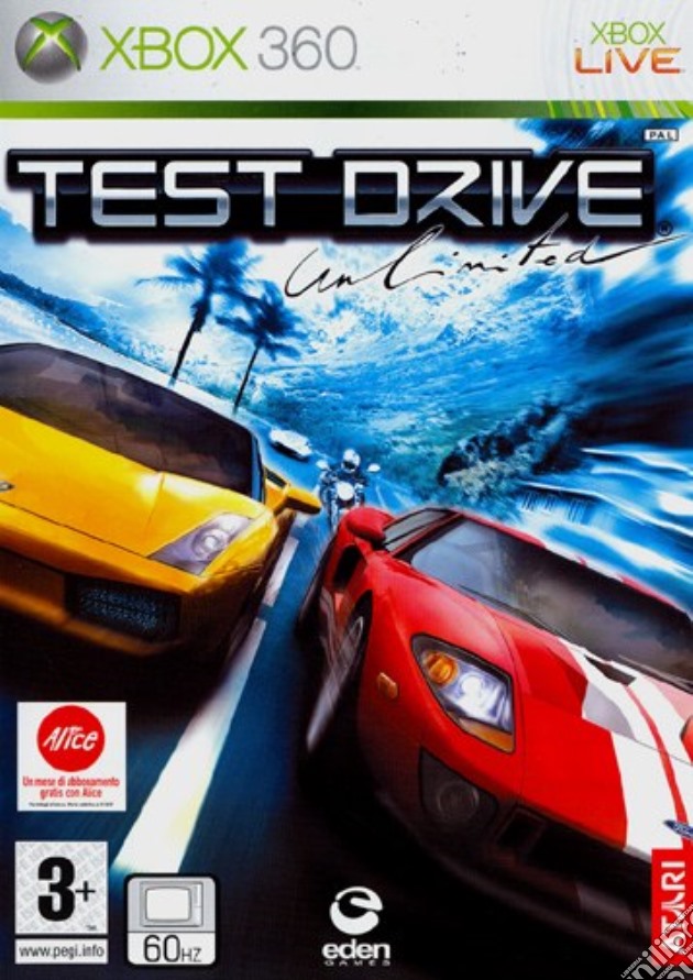 Test Drive Unlimited videogame di X360