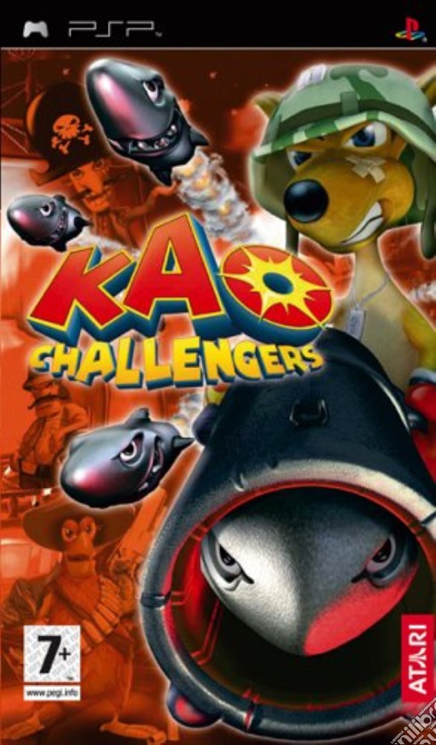 Kao Challengers videogame di PSP