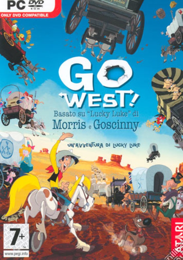 Lucky Luke Go West videogame di PC