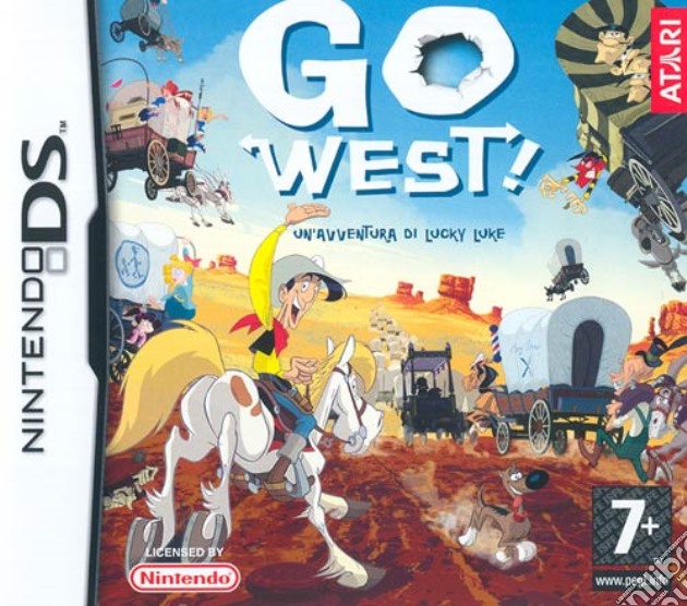 Lucky Luke Go West videogame di NDS