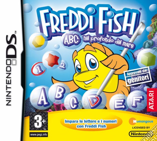 Freddy Fish ABC Nel Profondo Del Mare videogame di NDS