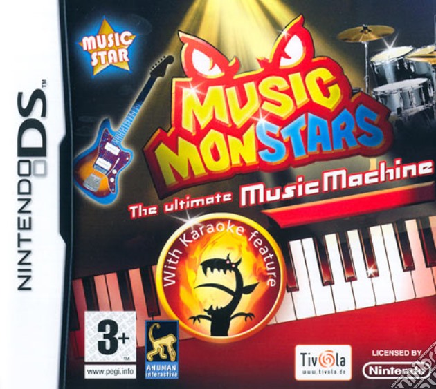 Music Monstars videogame di NDS