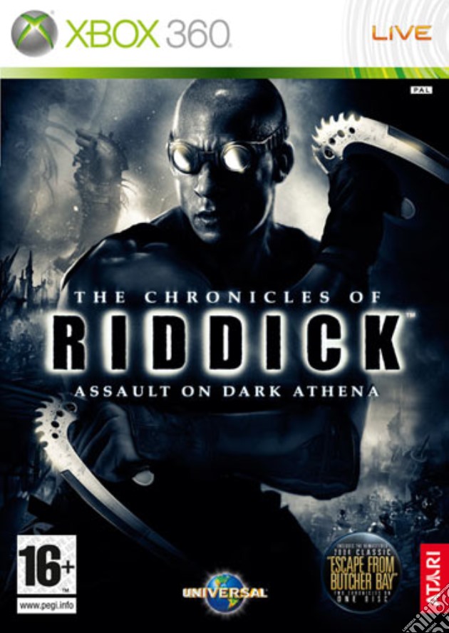 The Chronicles Of Riddick: A. D. Athena videogame di X360