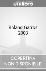 Roland Garros 2003 videogame di PS2