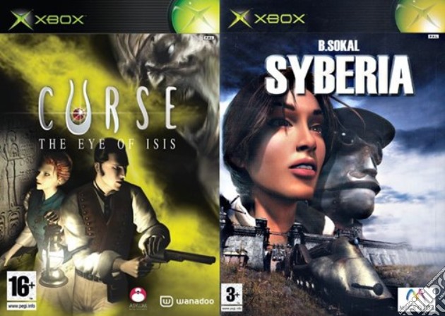 Curse Eye of Isis + Syberia videogame di XBOX