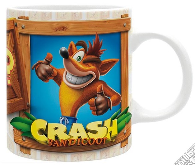 Tazza Crash Bandicoot videogame di GTAZ