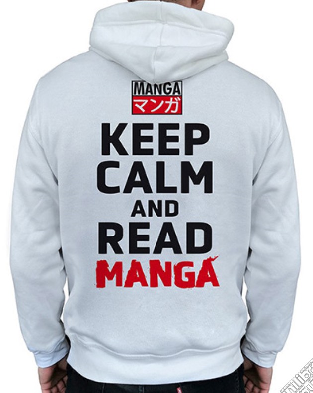 Felpa Keep Calm Read Manga XL videogame di AFEM