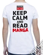 T-Shirt Keep Calm Read Manga Donna XL game acc