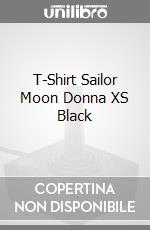T-Shirt Sailor Moon Donna XS Black game acc