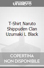 T-Shirt Naruto Shippuden Clan Uzumaki L Black game acc