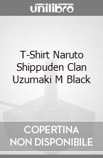 T-Shirt Naruto Shippuden Clan Uzumaki M Black game acc