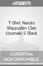 T-Shirt Naruto Shippuden Clan Uzumaki S Black game acc