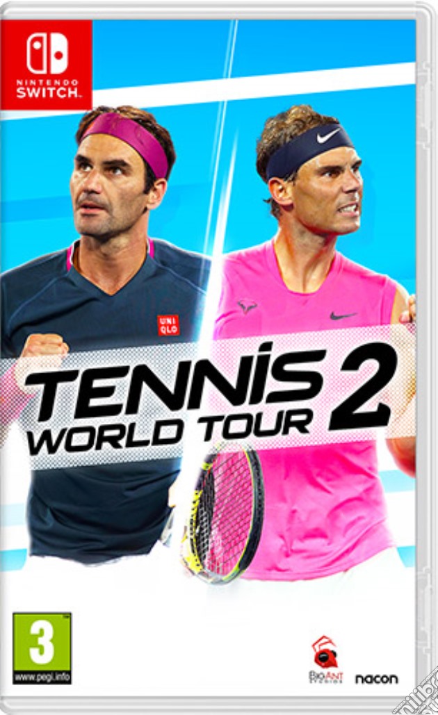 Tennis World Tour 2 videogame di SWITCH