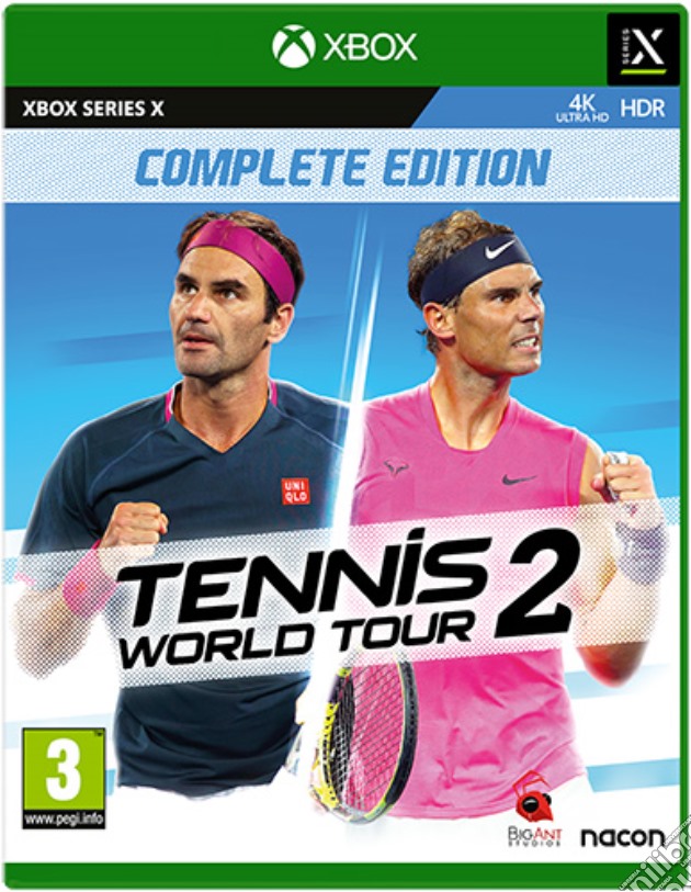 Tennis World Tour 2 videogame di XBX