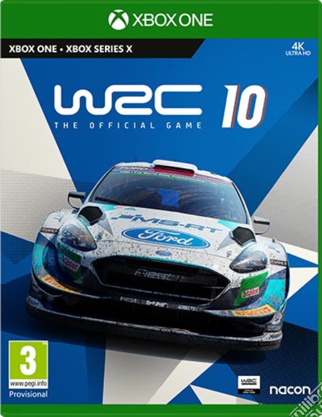 WRC 10 videogame di XONE