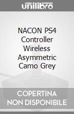 NACON PS4 Controller Wireless Asymmetric Camo Grey videogame di ACC