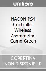 NACON PS4 Controller Wireless Asymmetric Camo Green videogame di ACC