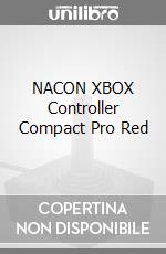 NACON XBOX Controller Compact Pro Red videogame di ACC