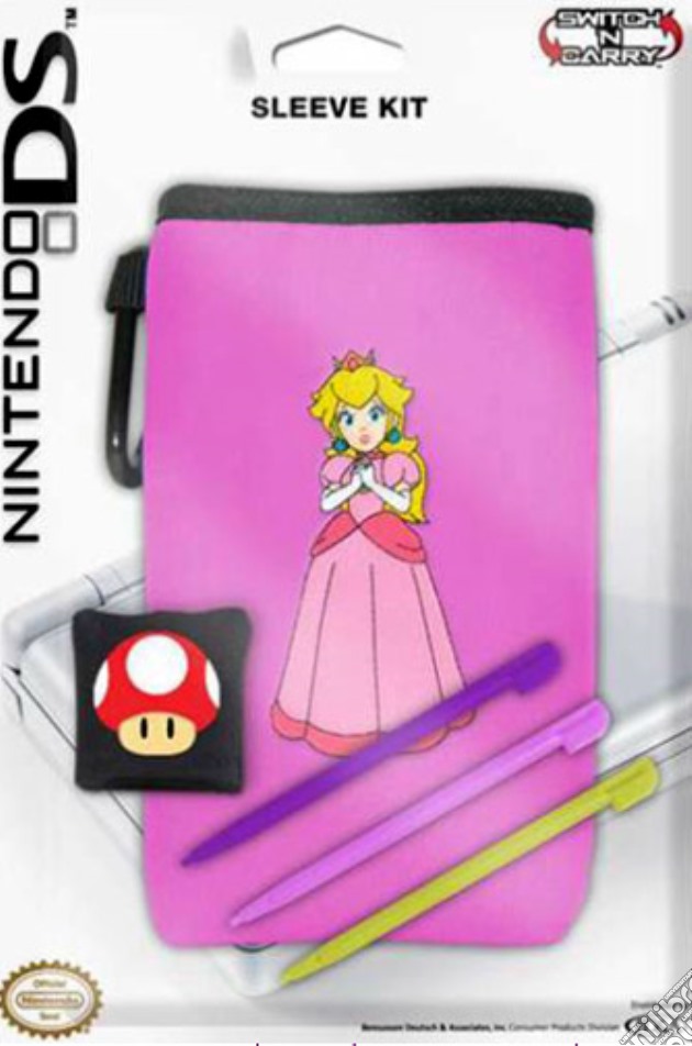 BD&A NDS Lite Peach Style & Sleeve Kit videogame di ACC