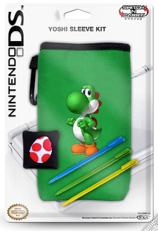 BD&A NDS Lite Yoshi Style & Sleeve Kit videogame di NDS