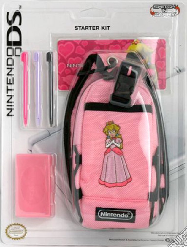 BD&A DS/NDS Lite Peach Mini Pak Kit videogame di ACC