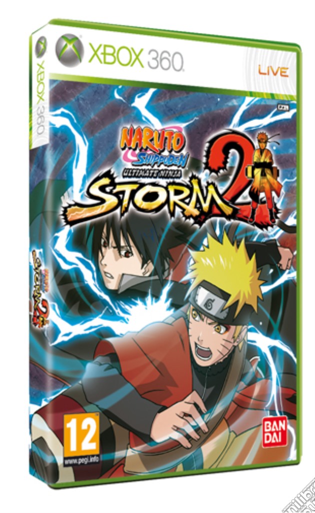 Naruto Shippuden Ult Ninja Storm 2 videogame di X360