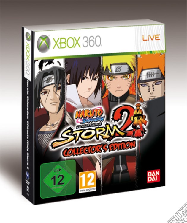 Naruto Shippuden Ult Ninja Storm 2 Coll videogame di X360