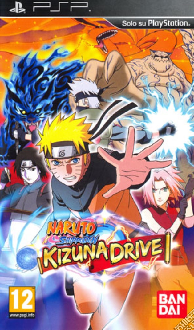 Naruto Shippuden Kizuna Drive videogame di PSP