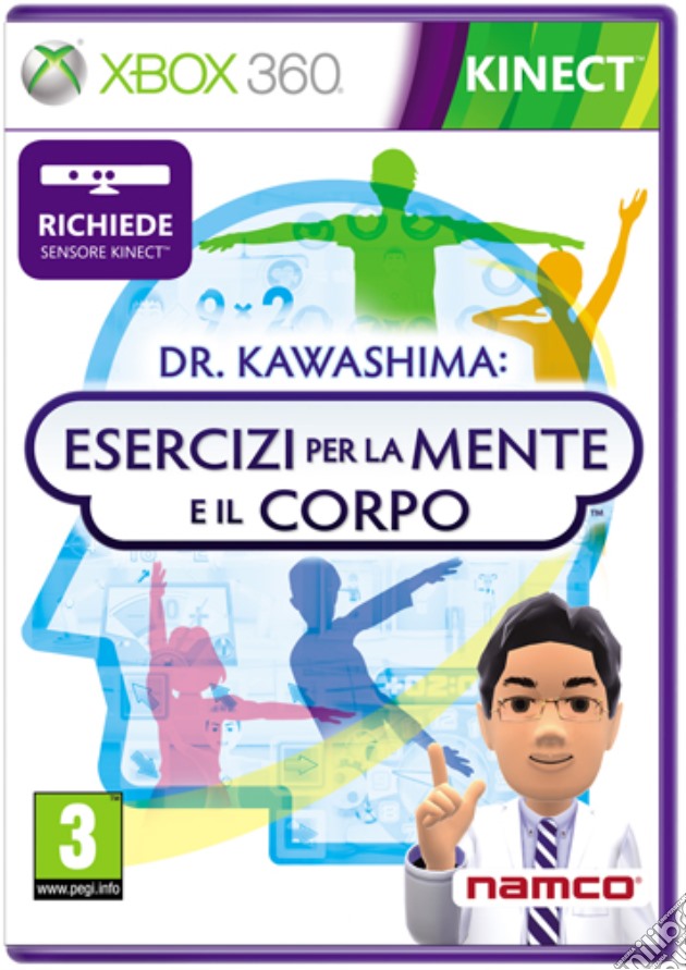 Dr Kawashima: Esercizi per Mente e Corpo videogame di X360