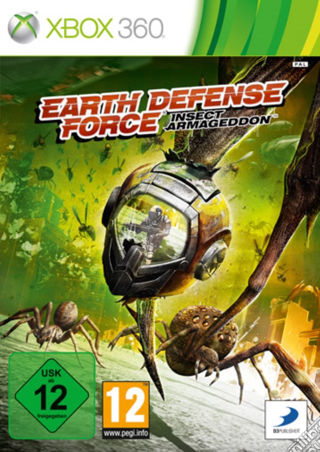 Earth Defence Force Insect Armageddon videogame di X360