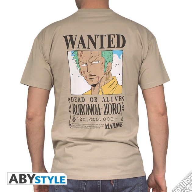 T-Shirt One Piece - Wanted Zoro M videogame di TSH