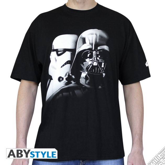 T-Shirt Star Wars - Vader & Trooper M videogame di TSH