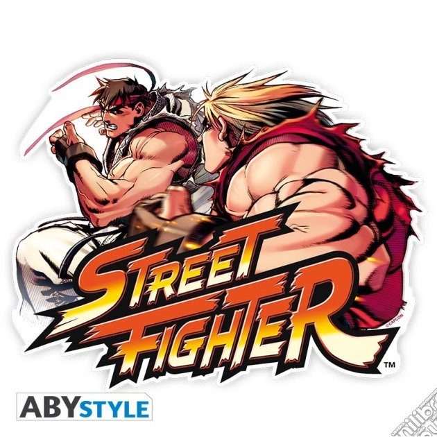 Mousepad Street Fighter - Ken vs Ryu videogame di ACC