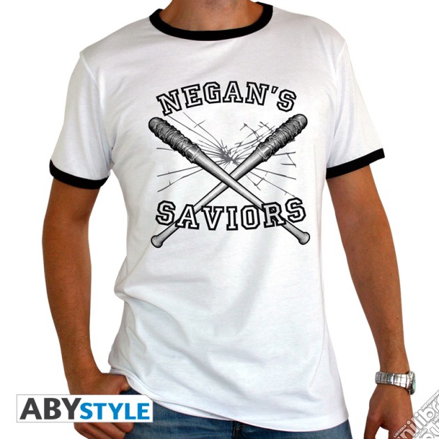 T-Shirt Walking Dead-Negan's Saviors S videogame di TSH