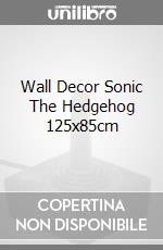 Wall Decor Sonic The Hedgehog 125x85cm videogame di GPOS