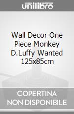 Wall Decor One Piece Monkey D.Luffy Wanted 125x85cm game acc